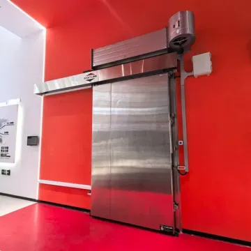 Customized Automatic Metal Cold Room Sliding Doors