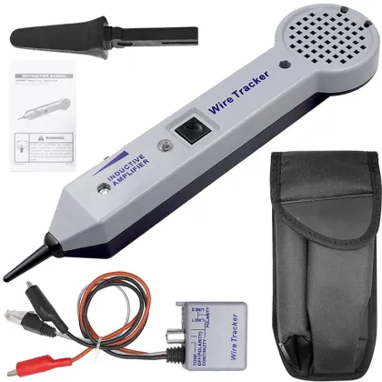 Adjustable Volume Handheld Network Wire Tracker Cable Finder Tester
