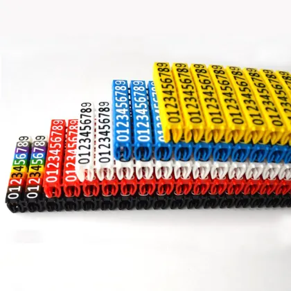 M-type snap-on number tube