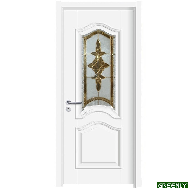 Smooth Flush White Moulded Primer Wooden Door