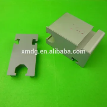 Custom-made aluminum plastic end Cap