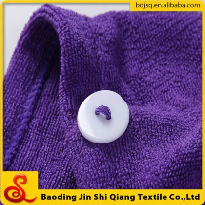 Wholesale Microfiber Hair Dry Towel Bath Cap
