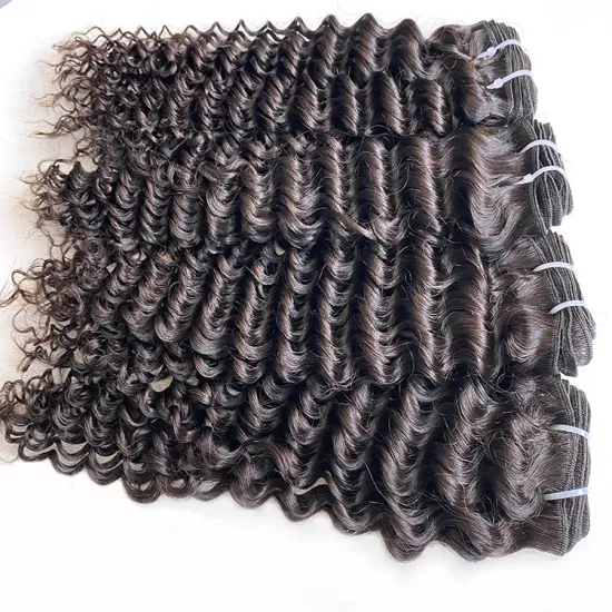 30 Inch Natural Black Curly Bundles - Indian Raw Human Hair