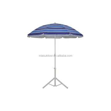Stripe Outdoor Parasol Beach Umbrella