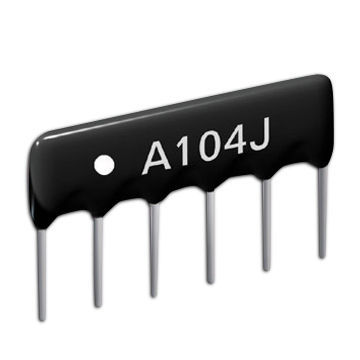 Thick Film Network Resistor with 4 to 14 Pins and -55 to 125deg;C Operating Temperature