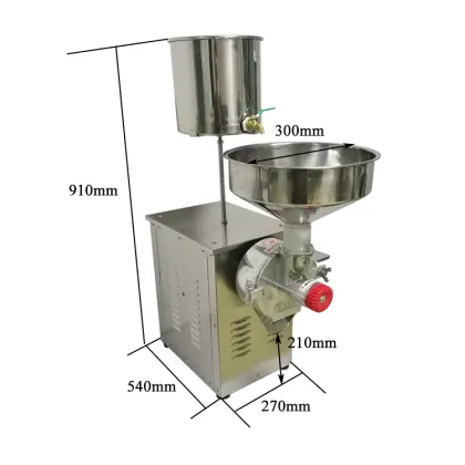 Small Wet Rice Grinder: Bean, Corn, Nut, and Grains Paste Grinding Machine