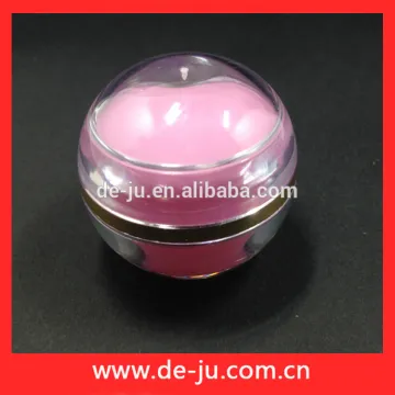 Pink Pearl Jar Acrylic Unique Cosmetic Cream Container