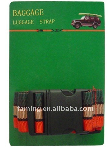 luggage belt lock colourful strap