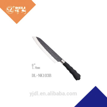 5 " stainless steel soft handle santoku knife