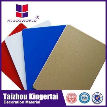 Alucoworld fire proof pvdf coated acp exterior wall panel cladding