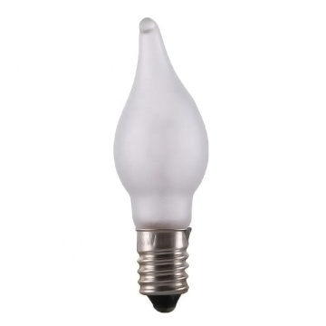 E10 LED Frosted & Flame Bulb 8-55V 0.1-0.2W Bridge Type