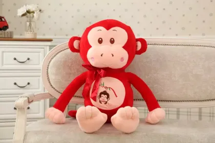 Plush toys Farting funny monkey ,Plush Monkey Stuffed Monkey Toy