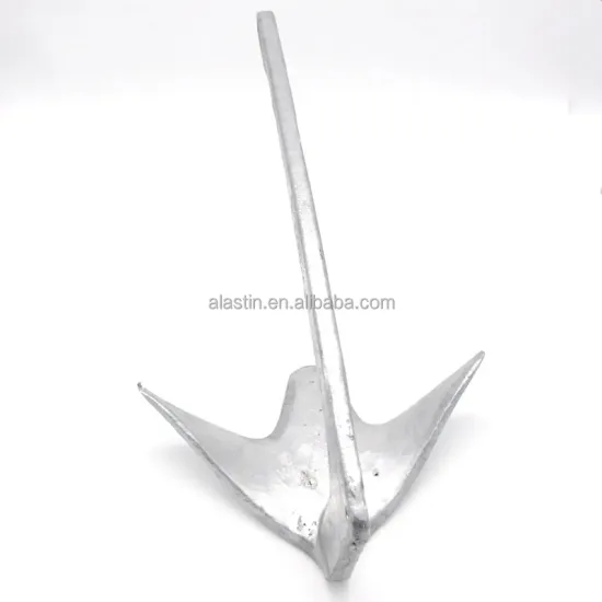 15KG Alastin Marine Hot Sale Dip Galvanizing Bruce Anchor HDG Boat Anchor For Sale
