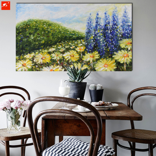 Chrysanthemum Oil Pianting for Home Decor