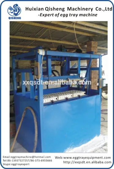 reciprocating egg tray machine