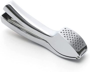 High Quality Stainless Steel Garlic Press - Manual Kitchen Tool