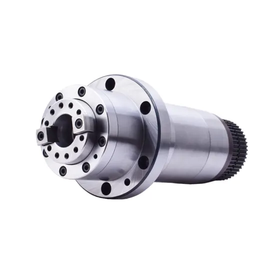 High-Speed CNC Spindle Milling Spindle with BT30 ATC, 6000 RPM, 90mm Belt Drive System for Steel Drilling and Belt-Pulley Shaft Applications