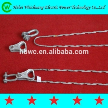 high quality preformed guy grip ADSS/OPGW preformed dead end conductor/strain clamp conductor
