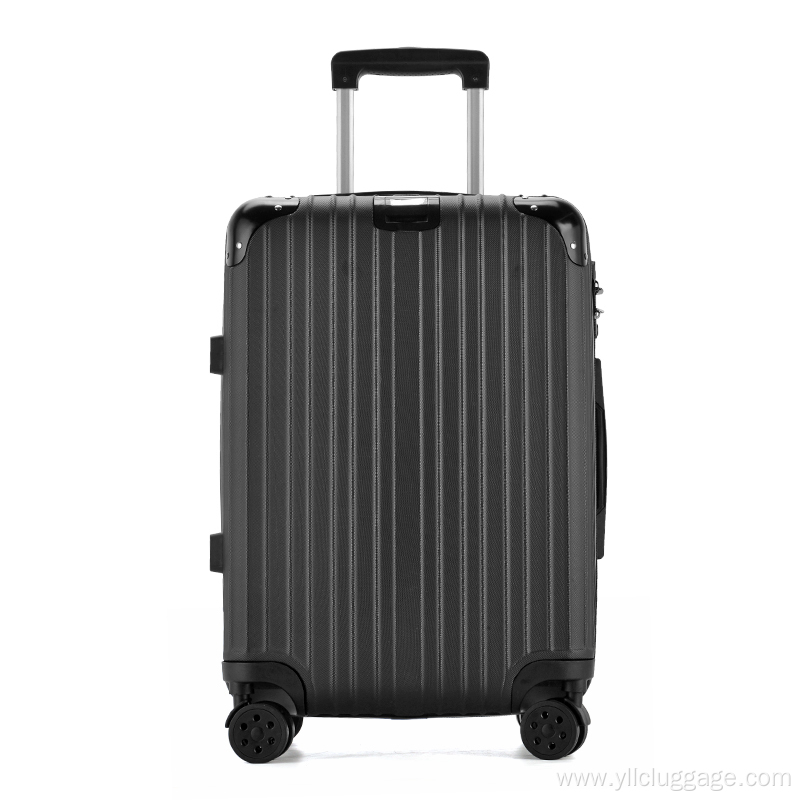 Hot sale carry-on ABS travelling bags luggage sets