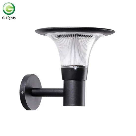 Warm white garden IP55 waterproof led solar wall light