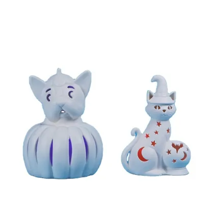 Life Size Animated Pumpkin Carving Kit for Halloween Props and Ceramic Pumpkins