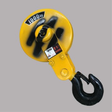 Single Sheave Wire Rope Crane Block with 16t