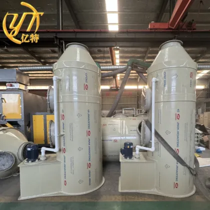 Brand New Gas Scrubbers for Sewage Industry: SO2, CO2 Removal Tower Exhaust Gas Cleaning System