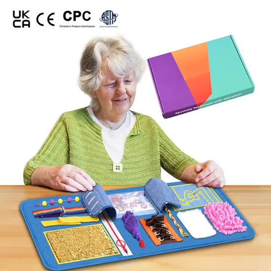 Customizable Super Soft Blankets and Mats for Managing Anxiety, Sensory Needs in Autism, Alzheimer's, and Dementia for Elderly and Seniors
