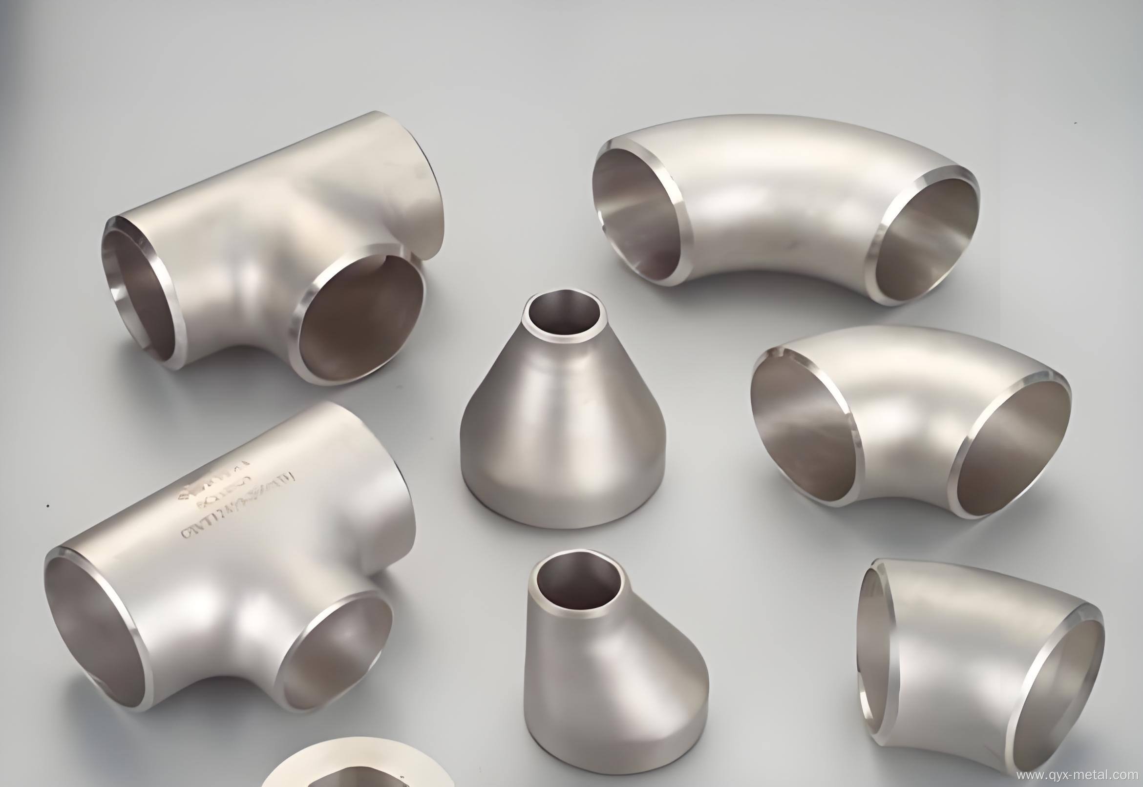 Hot Selling Durable Titanium Alloy Tee Fittings