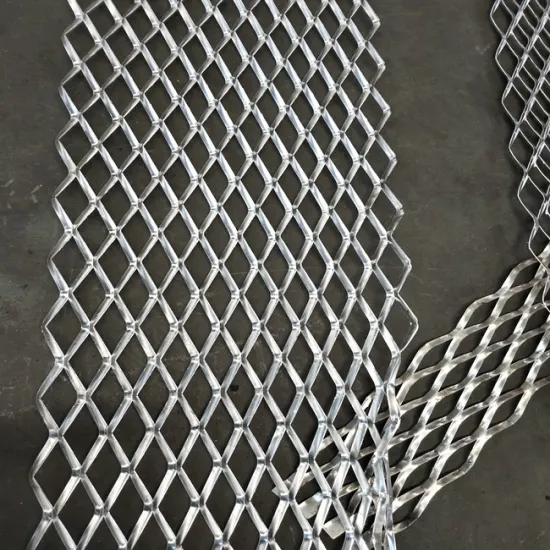 4mm Thickness Galvanized Expanded Metal Mesh