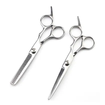 Professional Hair Scissors Cutter Hairdressing Scissors Thinning Scissors Shears Barber Shop Haircut Styling Accessories 6.0"
