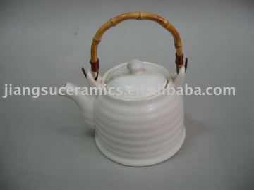 direct fire ceramic tea kettle made by heat resistant material ceramic teapot