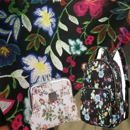 Digital Printed PU Leather For Wallet