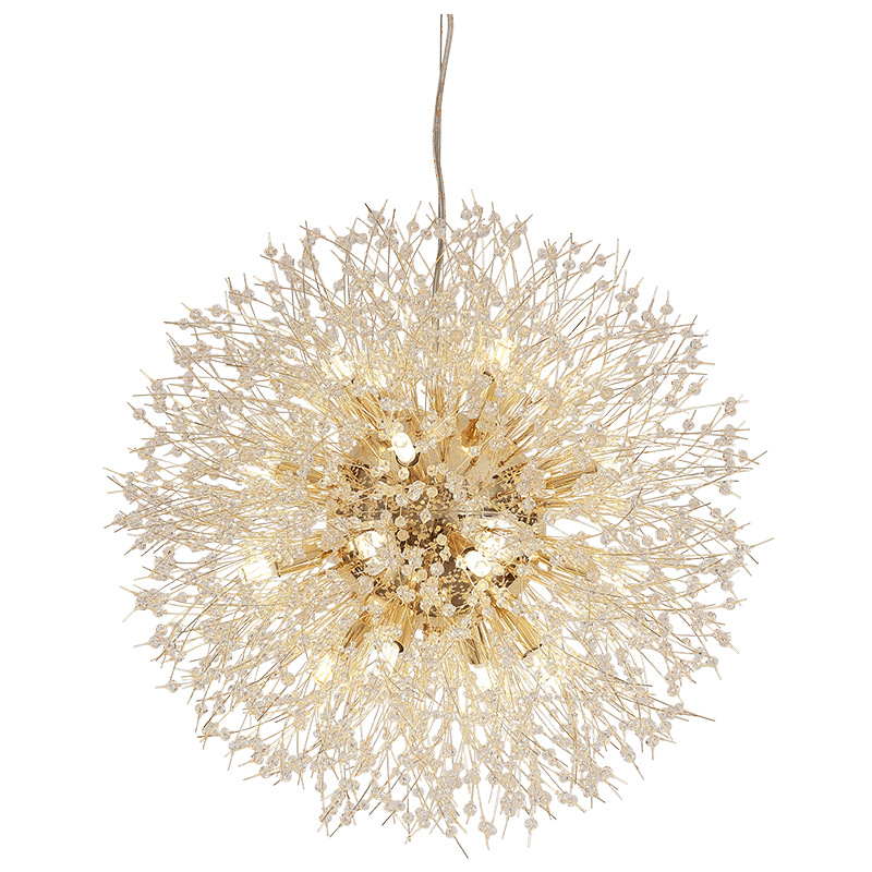 Oversized Crystal Pendant Light