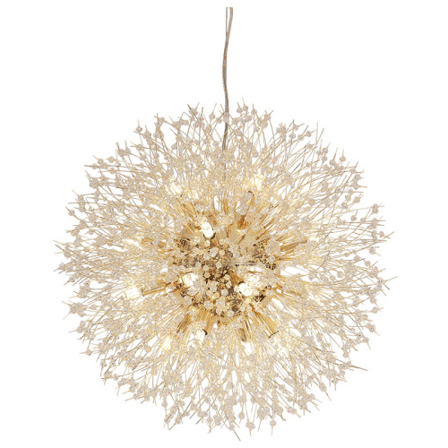 LEDER Oversized Crystal Pendant Light