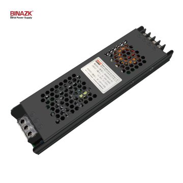Black Diamond Linear 12V 24V 400W LED Strip Driver - High-Power SMPS Power Supply