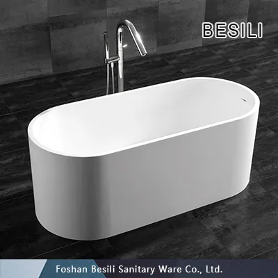 Composite stone resin bath tub ,stone finishes
