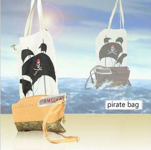 Fashion canvas shoulder bag