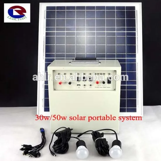 30w 12V/20AH solar portable camping light