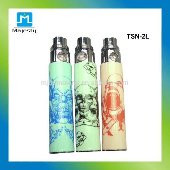2015 Various colors portable dry herb vaporizer pen 650mah TSN-2L battery