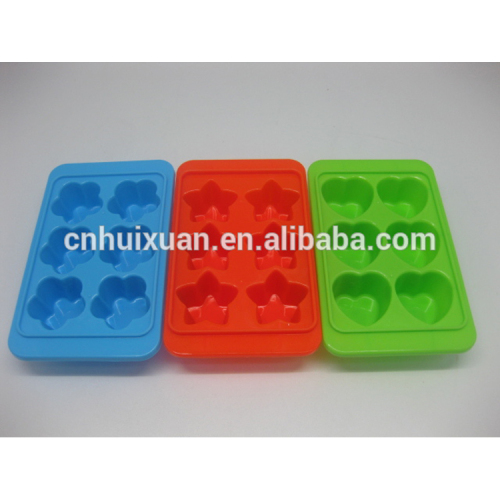 Wholesale custom ice cube maker/6 frames ice block mold/Custom ice mold with simple shape