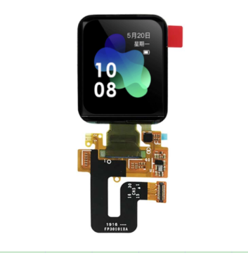 1.78 इंच AMOLED 368X468 कस्टम कवर ग्लास के साथ सेल टच स्क्रीन पर