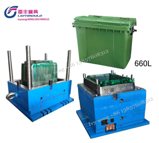 660Litre Wheelie Bin Mould Plastic injection 660L