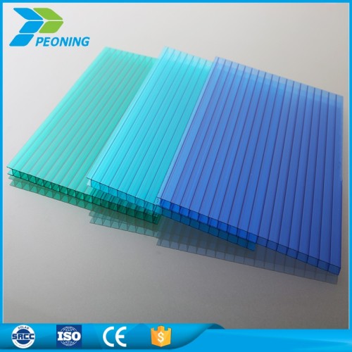 uv opaque double wall polycarbonate sheet for swimming pool cover
