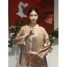 Mujeres de abrigo reversible