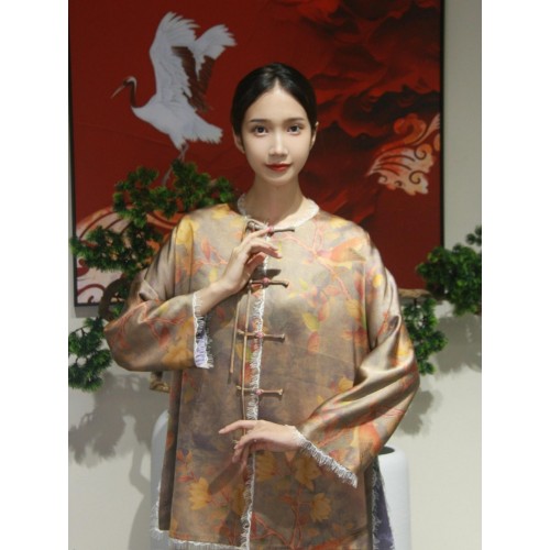 Mujeres de abrigo reversible