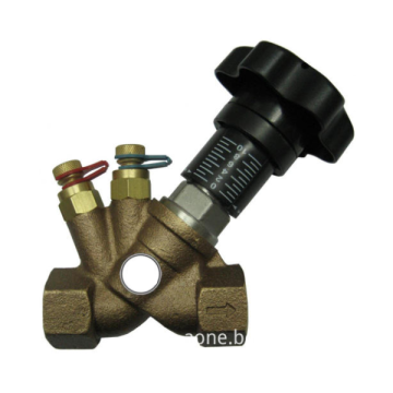 bronze hydraulic balancing valve design