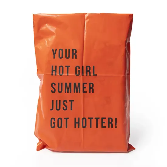 Custom Logo Recycled Self Adhesive Matte Poly Mailer