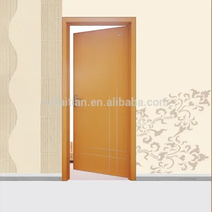 Bedroom door designs Ecology pvc door with soundproof