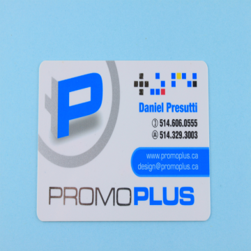 Customized Plastic Card Finishes